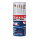 Sealey AK5701 HSS Titanium Drill Bit Set 11pc
