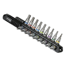 SEALEY AK6252 Premier Platinum Series Hex & TRX-Star* Socket Bit Set 3/8"Sq Drive 18pc