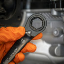 SEALEY AK63923 Premier Black 4-in-1 Reversible Lock-Onª Ratchet Ring Spanner