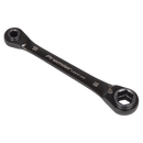 SEALEY AK63923 Premier Black 4-in-1 Reversible Lock-Onª Ratchet Ring Spanner