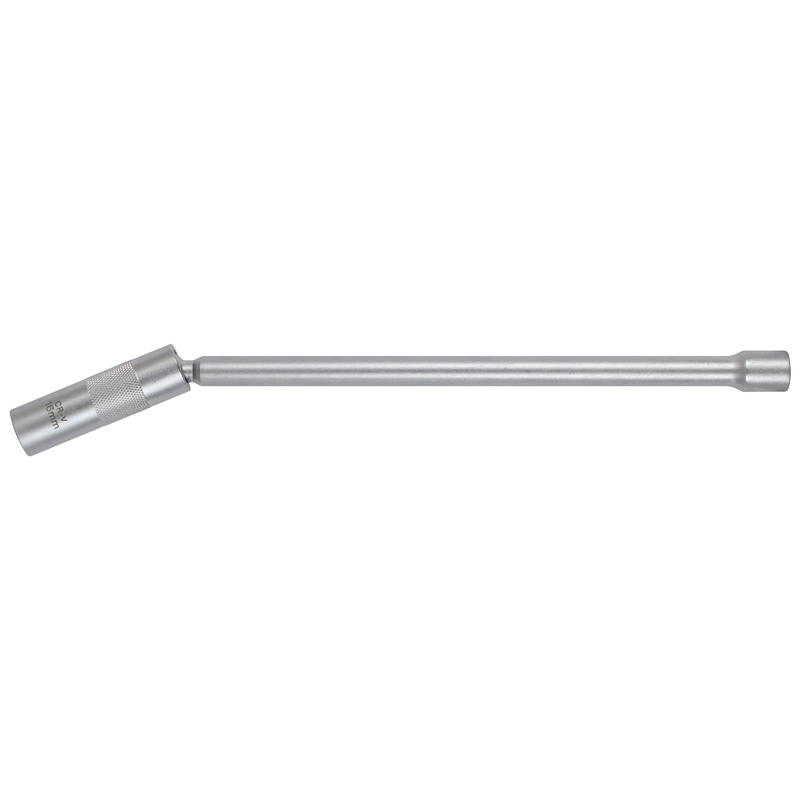 Sealey AK6576 Spark Plug Socket with Universal Joint & Extension 3/8"Sq Drive 12-Point 16mm