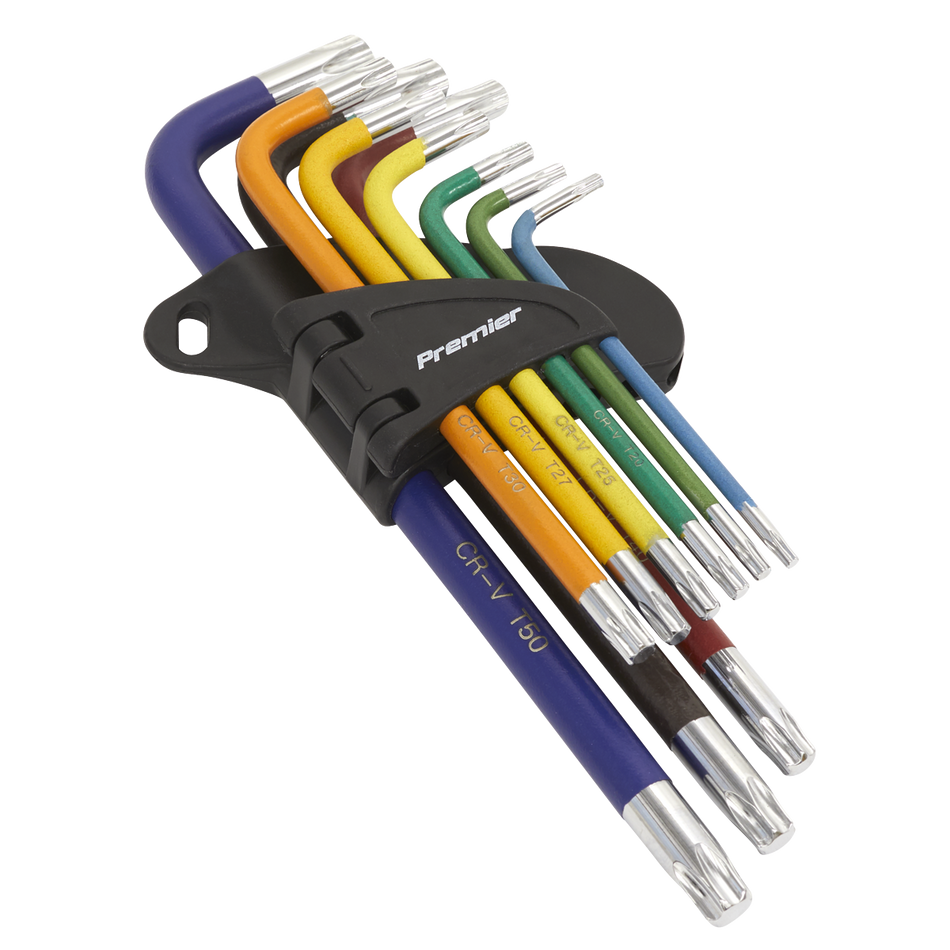 Sealey AK7193B Premier Long TRX-Star* Key Set 9pc