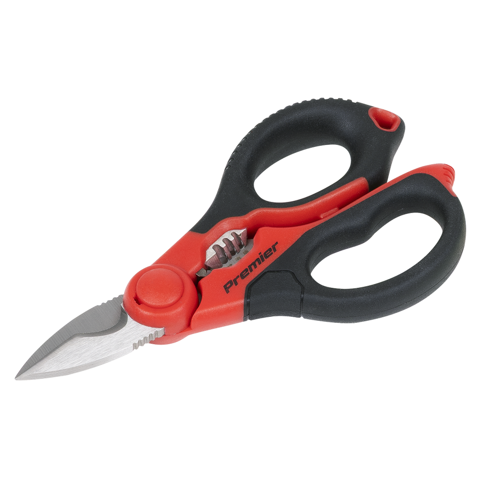 Sealey AK8528 Premier Heavy-Duty Electrician's Shears 160mm