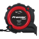 Sealey AK9850 Premier Metric/Imperial Tape Measure Extra-Wide Blade 5m(16ft) x 32mm