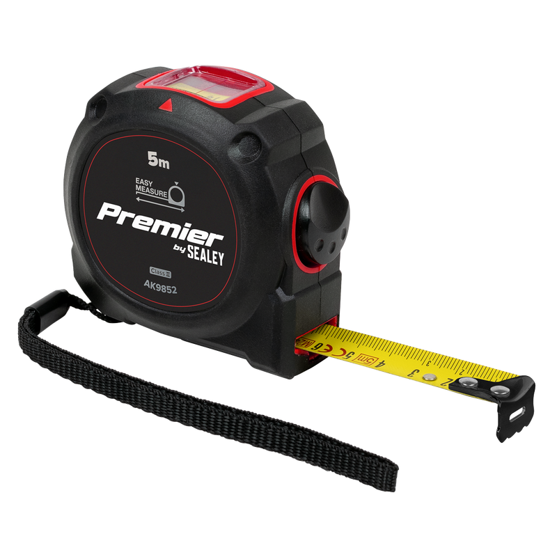 Sealey AK9852 Premier Window Tape Measure 5m x 19mm