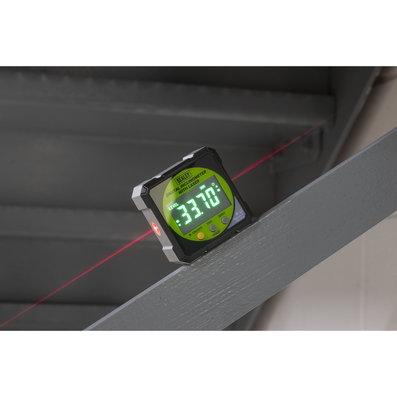Sealey AK9991 Inclinometer Digital with Laser