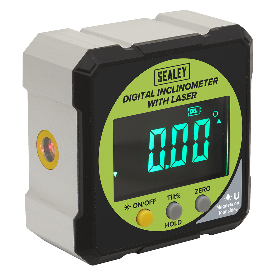 Sealey AK9991 Inclinometer Digital with Laser
