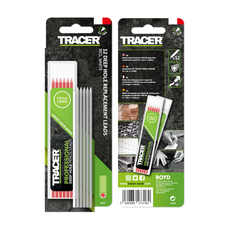 TRACER ALP2 12pc Alternative Lead Set - 6 Red Leads & 6 White Leads