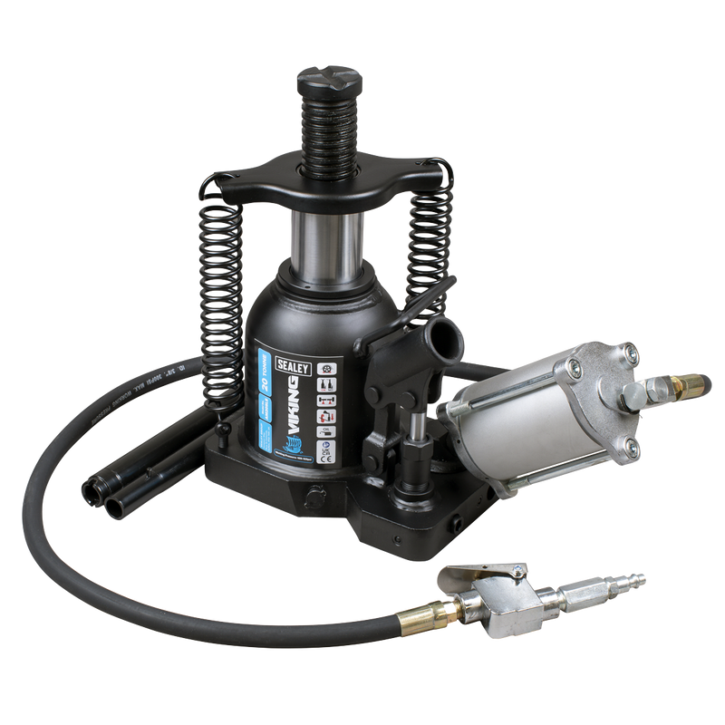 Sealey AM20SLE Viking Manual/Air Hydraulic Bottle Jack 20 Tonne