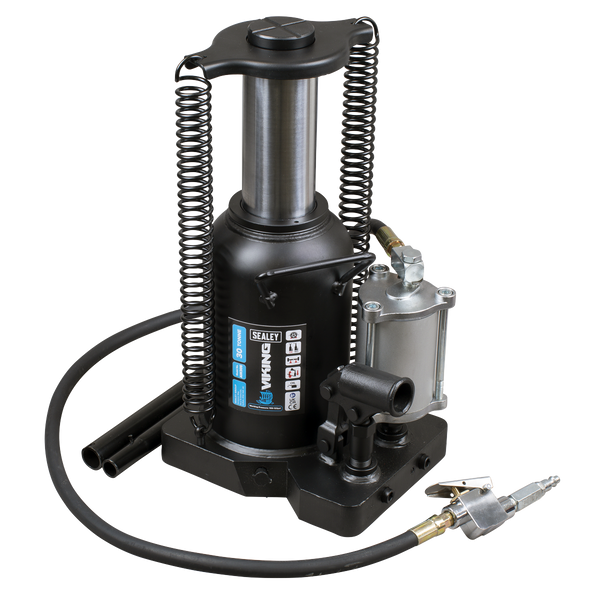 Sealey AM30S Viking Manual/Air Hydraulic Bottle Jack 30 Tonne