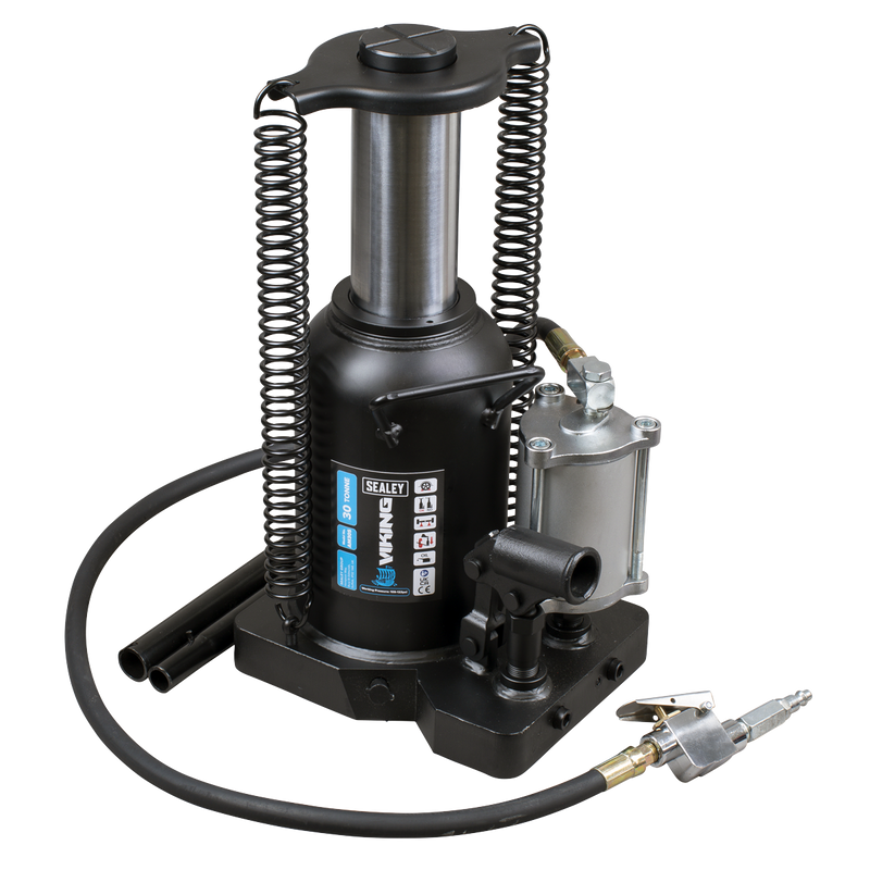 Sealey AM30S Viking Manual/Air Hydraulic Bottle Jack 30 Tonne