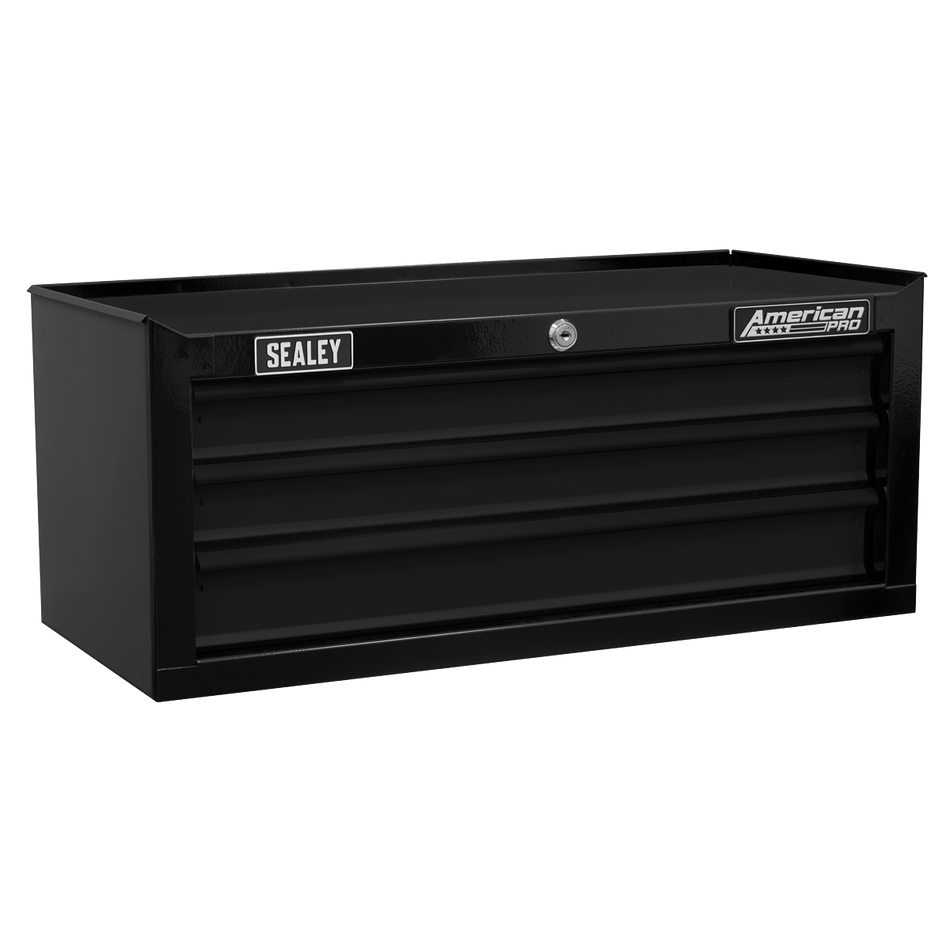 Sealey AP22309BK American PRO® Mid-Box Tool Chest 3 Drawer - Black