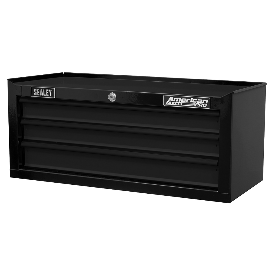Sealey AP22309BK American PRO® Mid-Box Tool Chest 3 Drawer - Black
