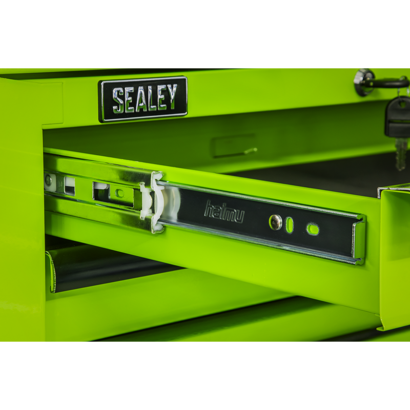 Sealey AP26029THV Superline PRO Mid-Box Tool Chest 2 Drawer - Green/Black