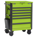 SEALEY AP266HV Superline Pro¨ Tool Trolley 6 Drawer - Green