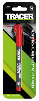TRACER APM3 Permanent Marker - Red