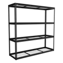 Sealey APMR1 Heavy-Duty Modular Racking Unit with 4 Mesh Shelves 300kg Capacity Per Level 1820mm