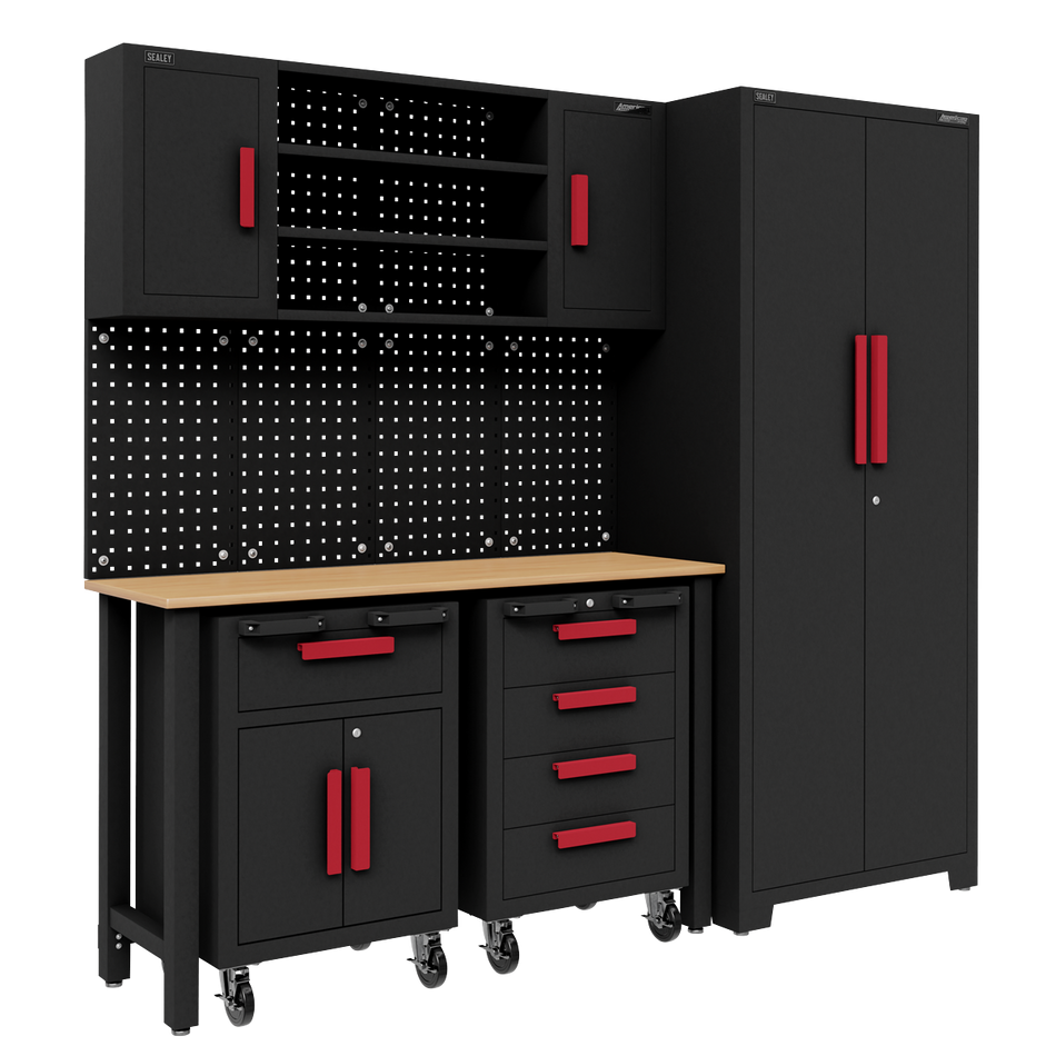 Sealey APMS12OP Complete Garage Storage System with 2 Mobile Trolleys