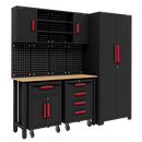 Sealey APMS12OP Complete Garage Storage System with 2 Mobile Trolleys