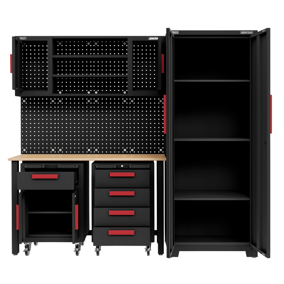 Sealey APMS12OP Complete Garage Storage System with 2 Mobile Trolleys