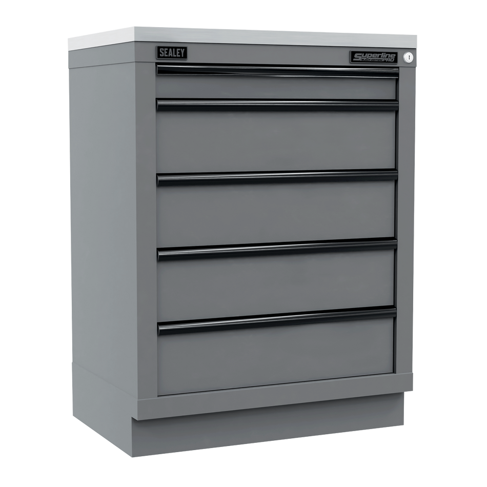 Sealey APMS35BE Superline PRO® Modular Cabinet 5 Drawer 680mm