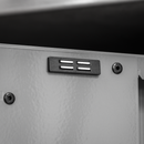 SEALEY APMSBESTACK04WW Superline PRO¨ Black Edition Storage System with Rubber Wood Worktop 2.04m