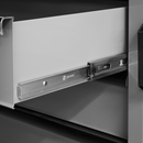 SEALEY APMSBESTACK04WW Superline PRO¨ Black Edition Storage System with Rubber Wood Worktop 2.04m