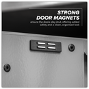 SEALEY APMSBESTACK04WW Superline PRO¨ Black Edition Storage System with Rubber Wood Worktop 2.04m