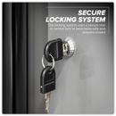 SEALEY APMSBESTACK04WW Superline PRO¨ Black Edition Storage System with Rubber Wood Worktop 2.04m