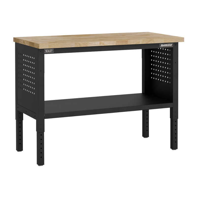 Sealey APMWB50W Superline PRO® Modular Workbench with Wooden Worktop 1265mm