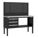 Sealey APMWB60COMBO1SS Superline PRO® Modular Workbench with 3 Drawers Stainless Steel Worktop 1525mm