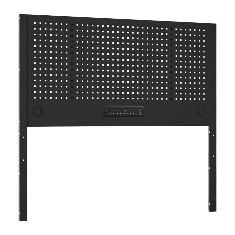 Sealey APMWB60PB Superline PRO® Modular Pegboard Back Panel with Power Bar 1500mm