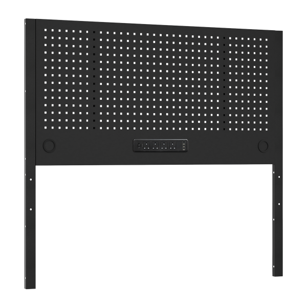 Sealey APMWB60PB Superline PRO® Modular Pegboard Back Panel with Power Bar 1500mm