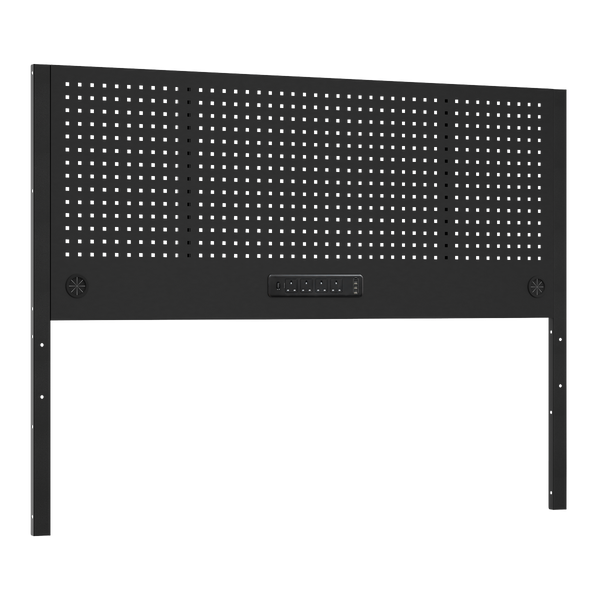 Sealey APMWB72PB Superline PRO® Modular Pegboard Back Panel with Power Bar 1800mm