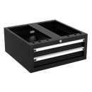 Sealey APMWBD2 Superline PRO® Modular Double Drawer Unit