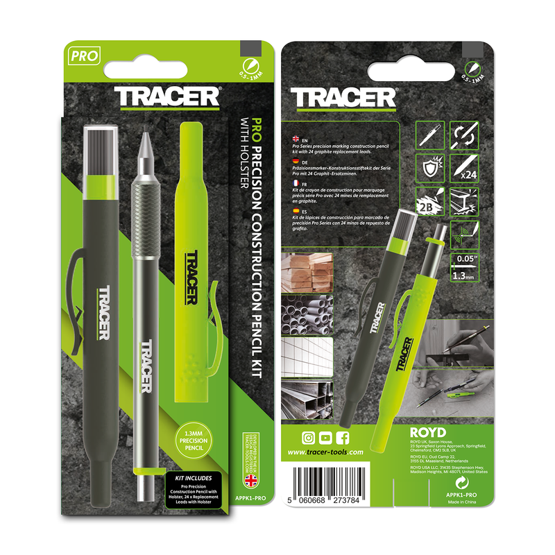 TRACER APPK1-PRO Pro Series Precision Pencil Kit with Holster