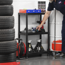 Sealey APPR3 Plastic Racking Unit with 3 Shelves 25kg Capacity Per Level