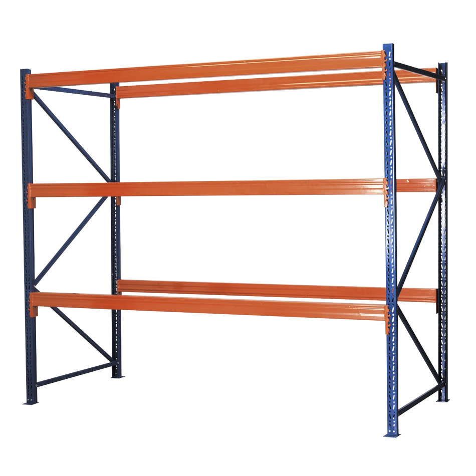 Sealey APR3001 Heavy-Duty Racking Unit with 3 Beam Set 1000kg Capacity Per Level