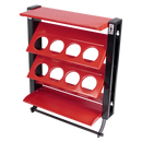 Sealey APSCR8 Spray Can Storage Rack with 8 Can Holders