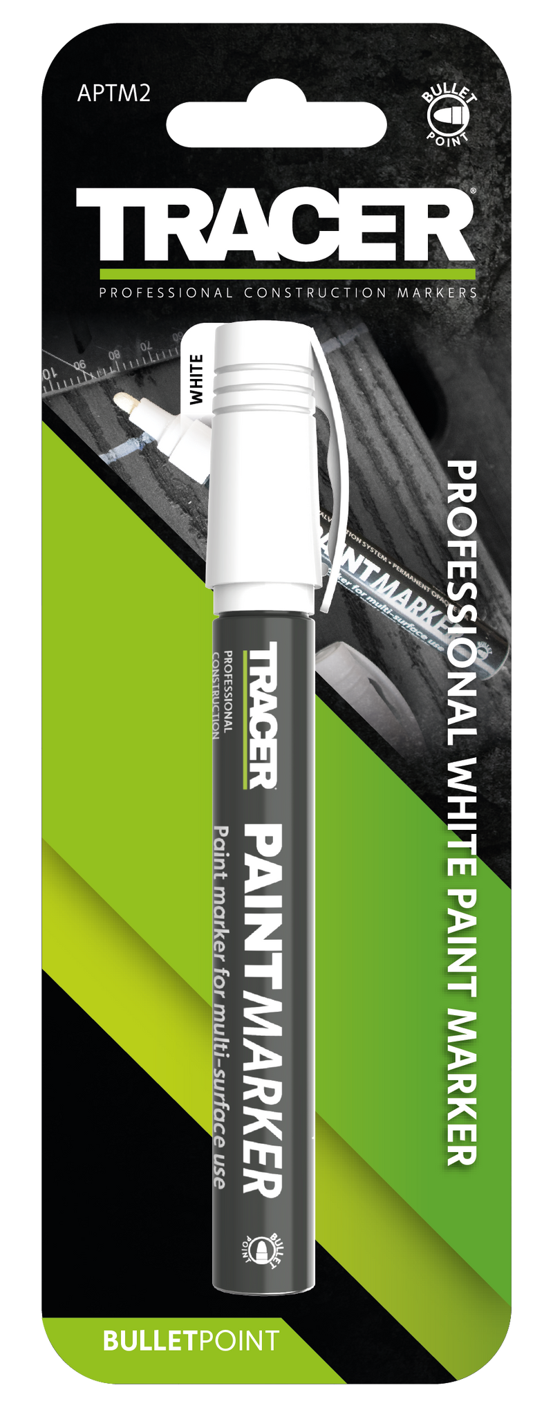 TRACER APTM2 Paint Marker - White