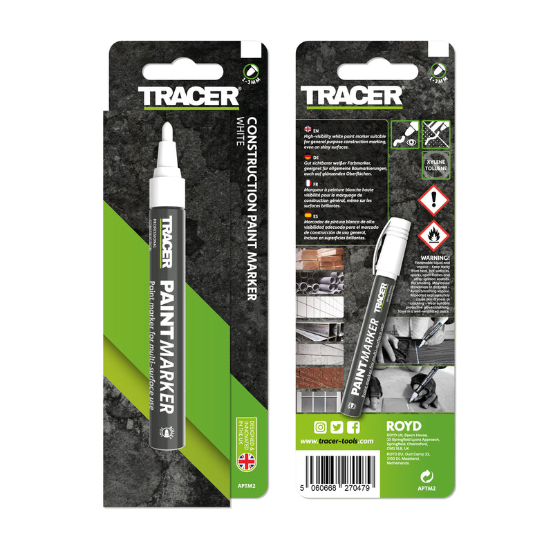 TRACER APTM2 Paint Marker - White