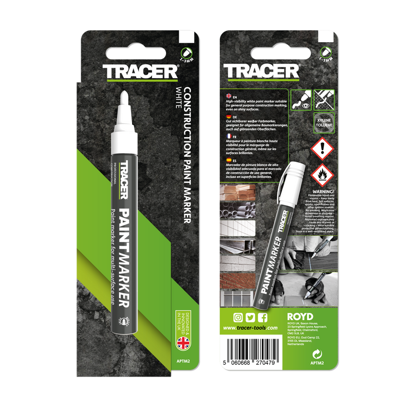 TRACER APTM2 Paint Marker - White