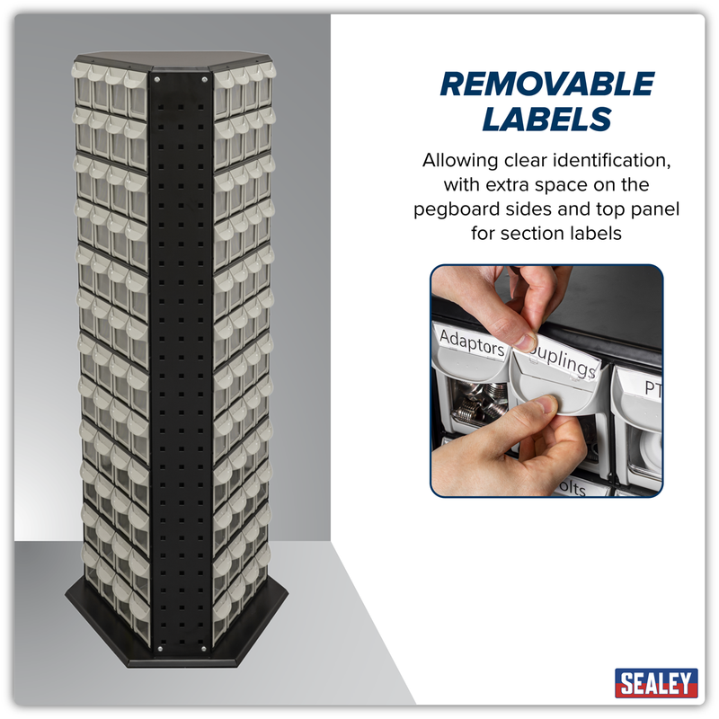 SEALEY APTT144 Rotating Storage Cabinet System 144 Drawer