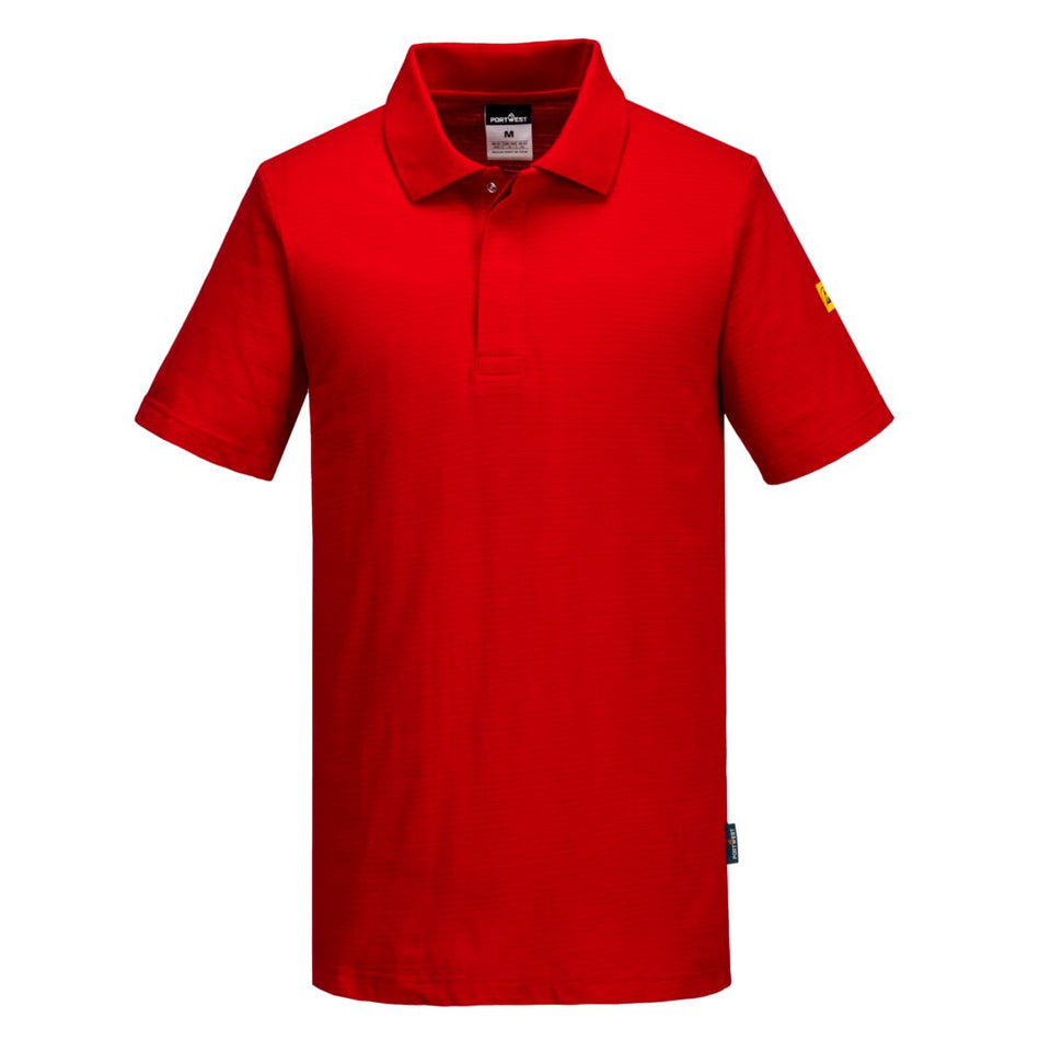 Portwest Anti-Static ESD Polo Shirt S/S