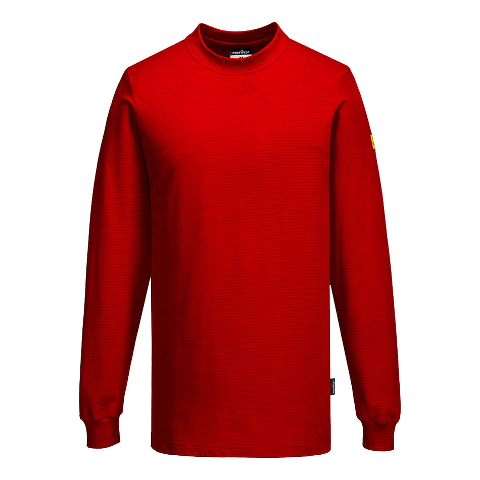 Portwest Anti-Static ESD T-Shirt L/S
