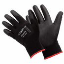 DART ATLANTA-S  Black PU Glove Size S (7)