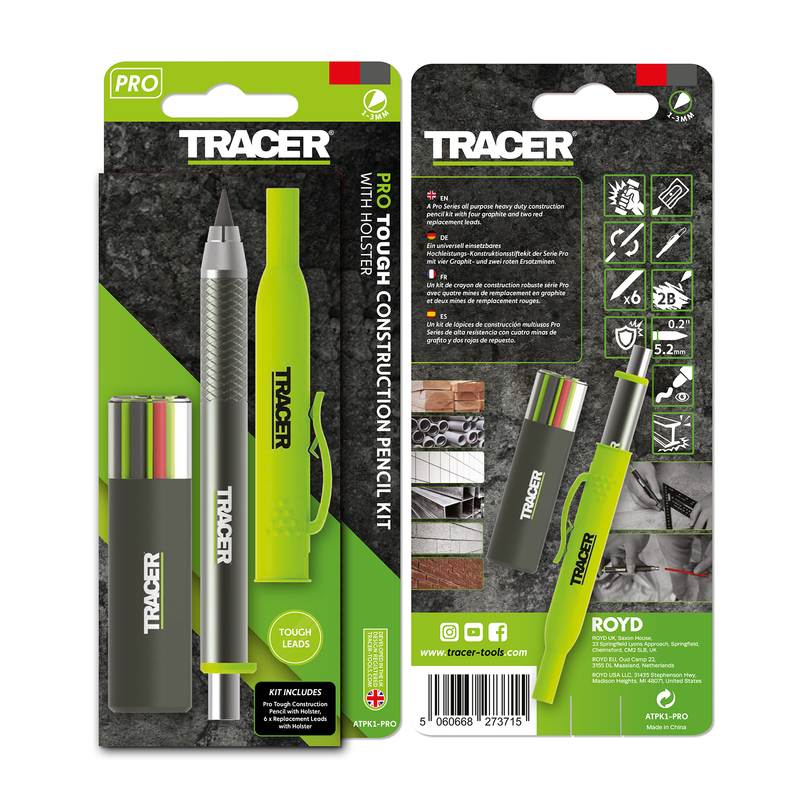 TRACER ATPK1-PRO Pro Series TOUGH Construction Pencil Kit with Holster