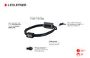 Ledlenser 502717 NEW NEO3 LED Headlamp - Grey/Black (400)