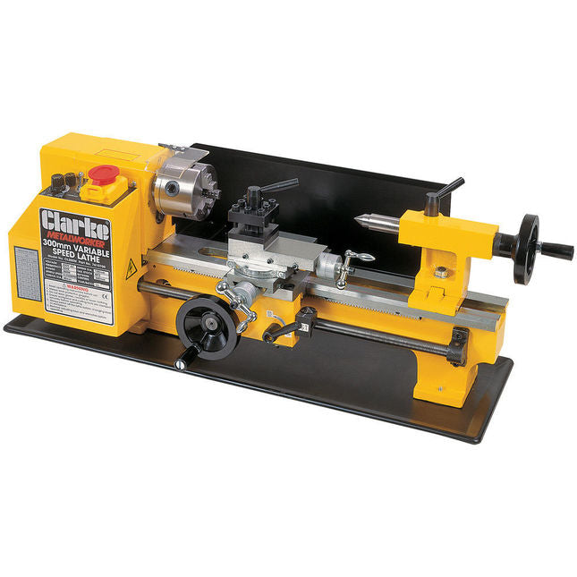 Clarke 7610700 CL300M Variable Speed Metal Lathe