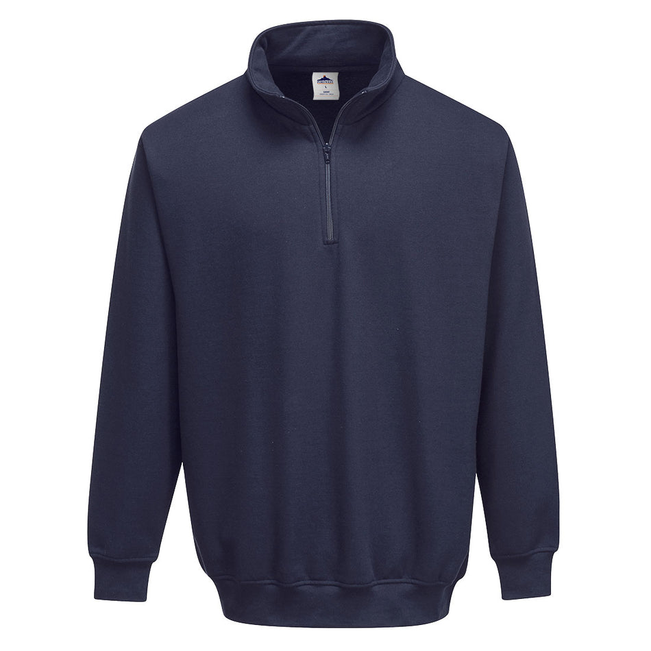 Portwest Sorrento 1/4 Zip Neck Sweatshirt